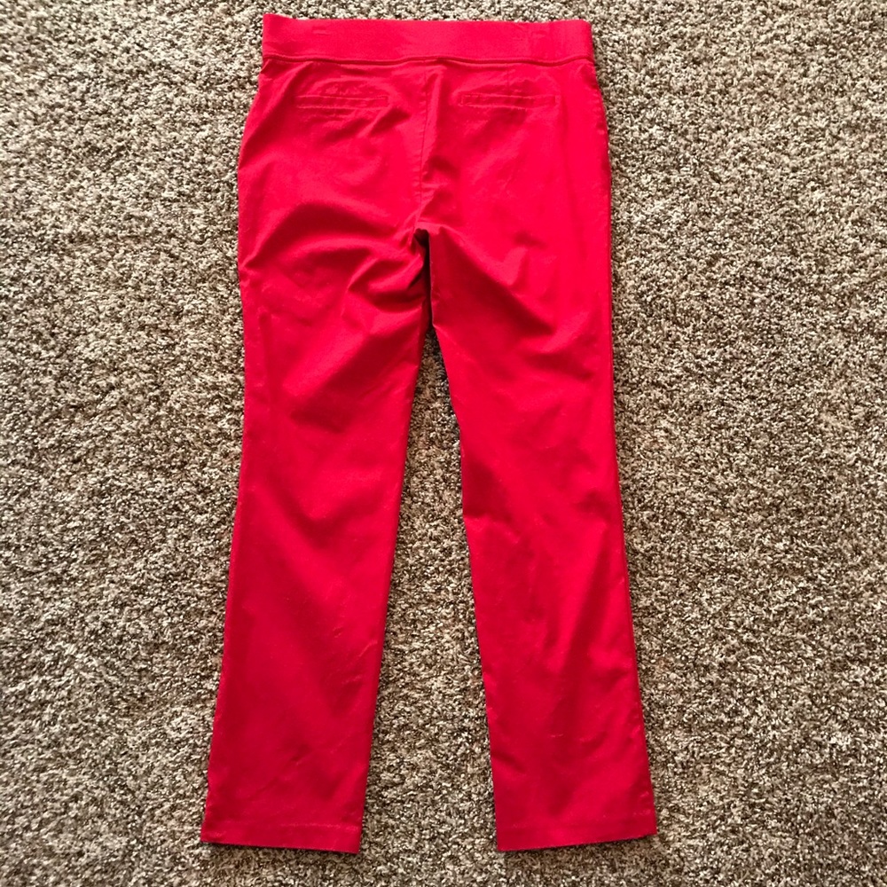NWT, Rafaella Red Ankle Pants! - Picture 4 of 5